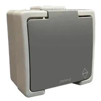 کلید تبدیل ip44 / بارانی روکار سیلور دلند الکتریک
