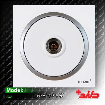 فیش بلندگو / آوا سفید زه نقره ای دلند الکتریک