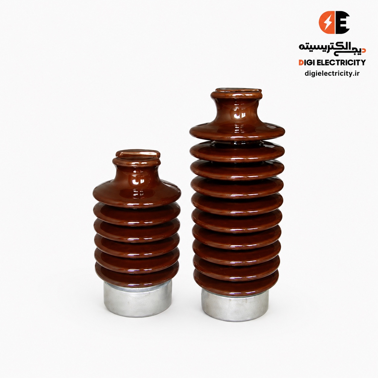 مقره چینی میخی 11 کیلوولت مدل CTM-11KV